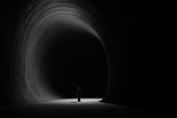 Hope in darkness. Light in darkness. Spark in darkness.